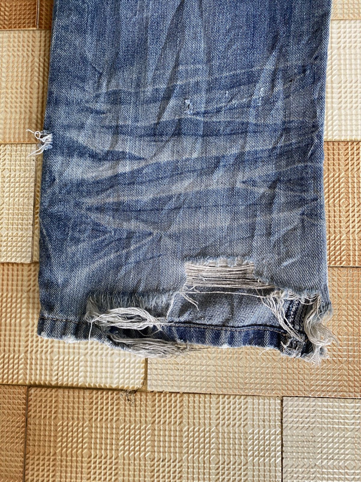 If Six Was Nine × PPFM × Vintage Vintage back straight cut denim Size US 33 - 12 Thumbnail