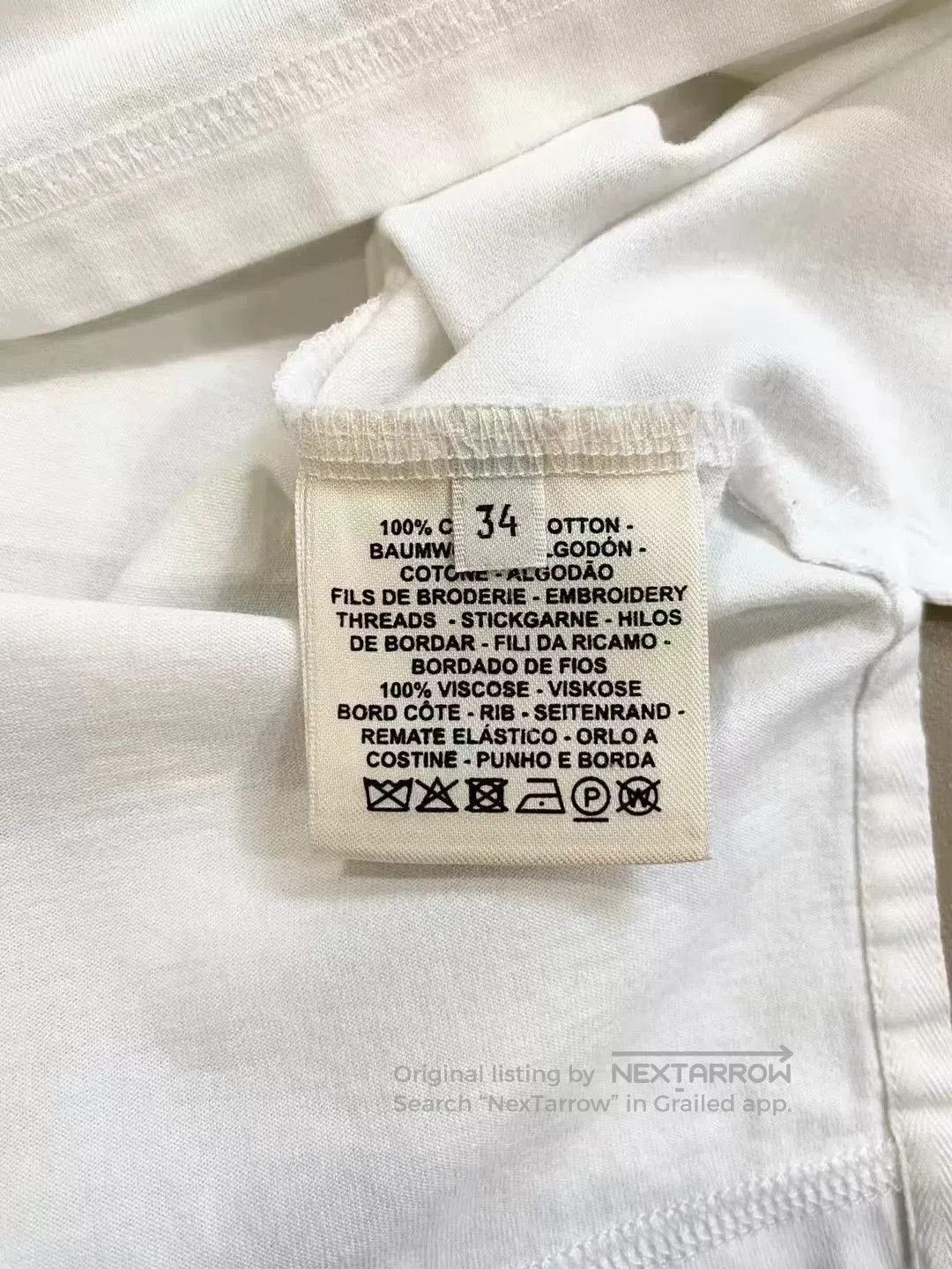 Hermes Hermes Size 34 Crew Neck T. Size US XS / EU 42 / 0 - 5 Thumbnail
