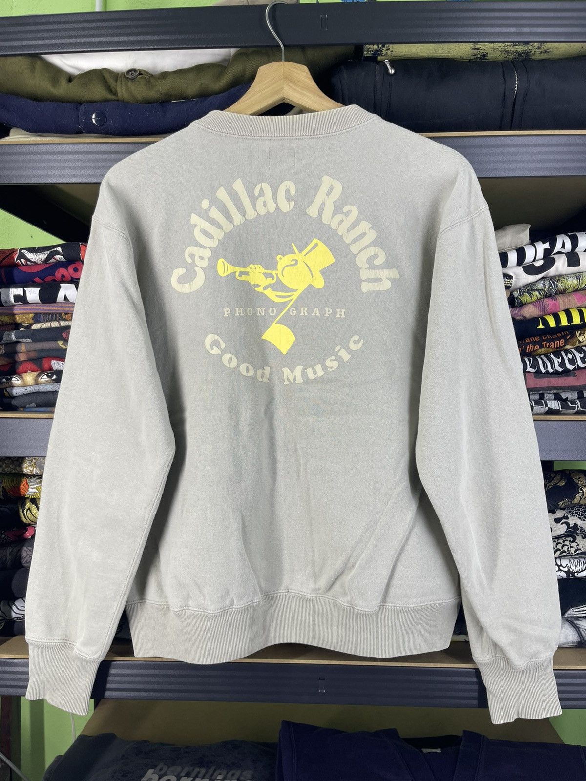 The Flat Head Vintage The Flat Heat Phono Graph Full-Zip sweatshirt Size US L / EU 52-54 / 3 - 10 Thumbnail