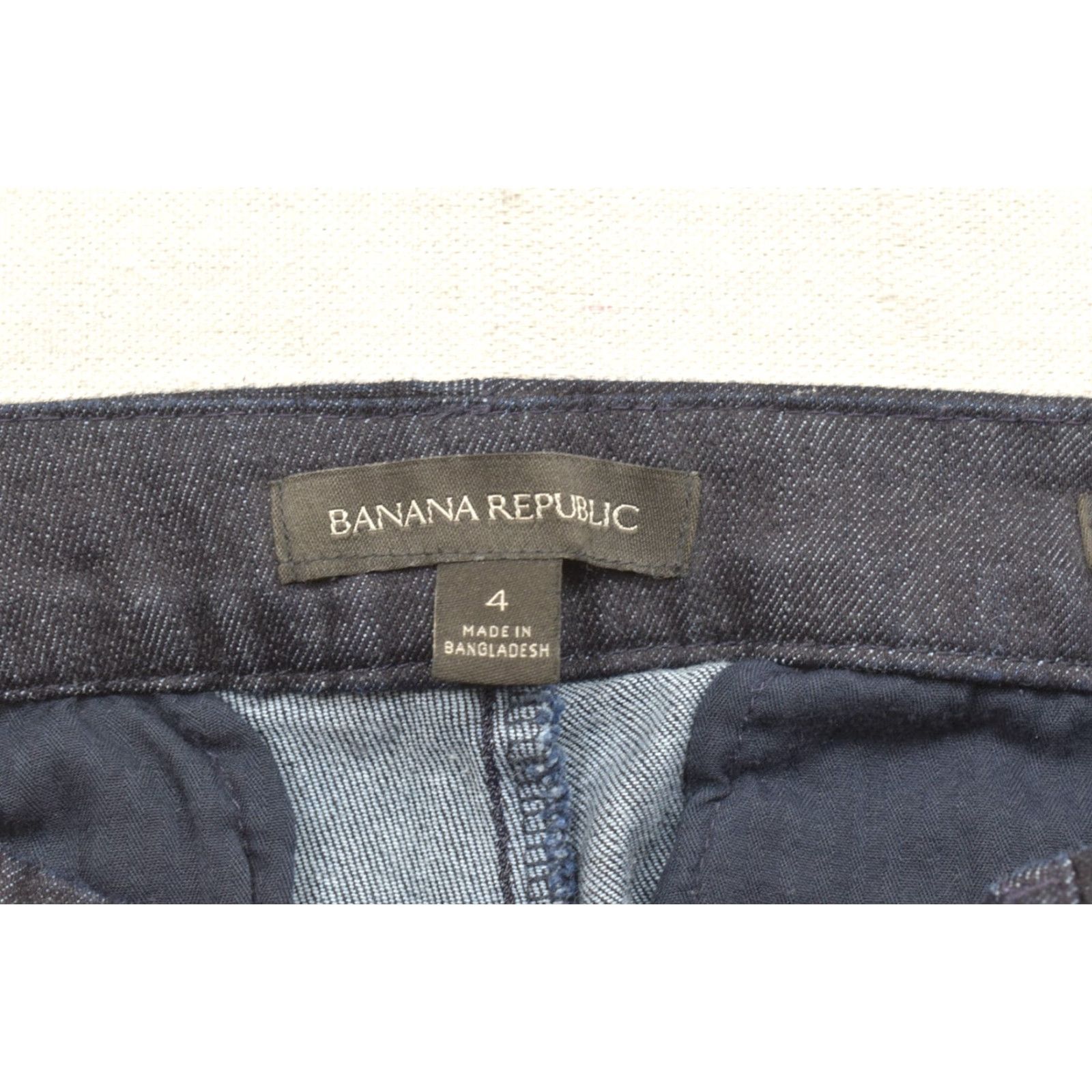 Banana Republic VINTAGE Banana Republic Sloan Skinny Fit Navy Blue Ankle Pants Women's Size 4 Stretch Co Size 27" / US 4 / IT 40 - 8 Thumbnail