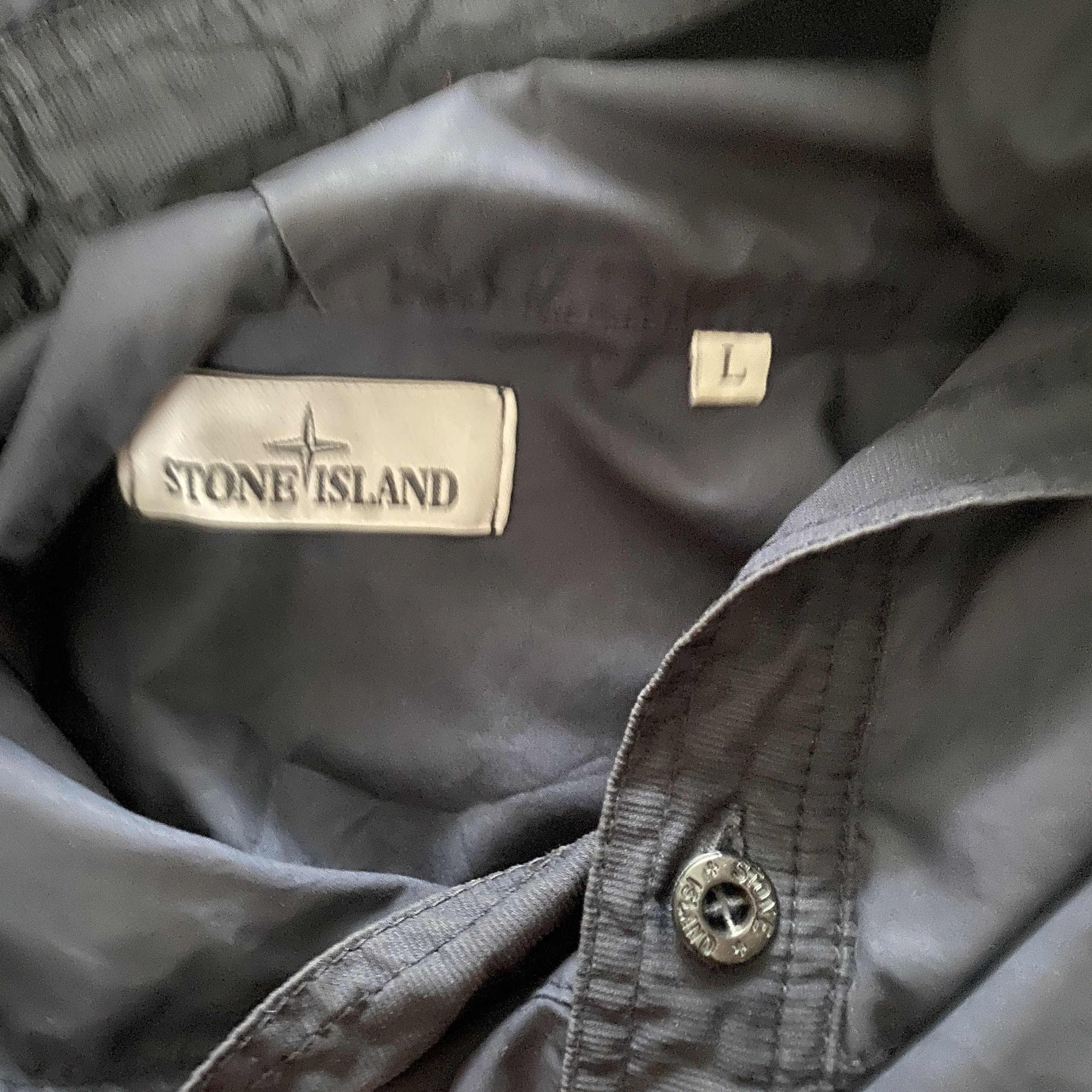 Stone Island Stone Island Overshirt Button Hooded Size US L / EU 52-54 / 3 - 5 Thumbnail