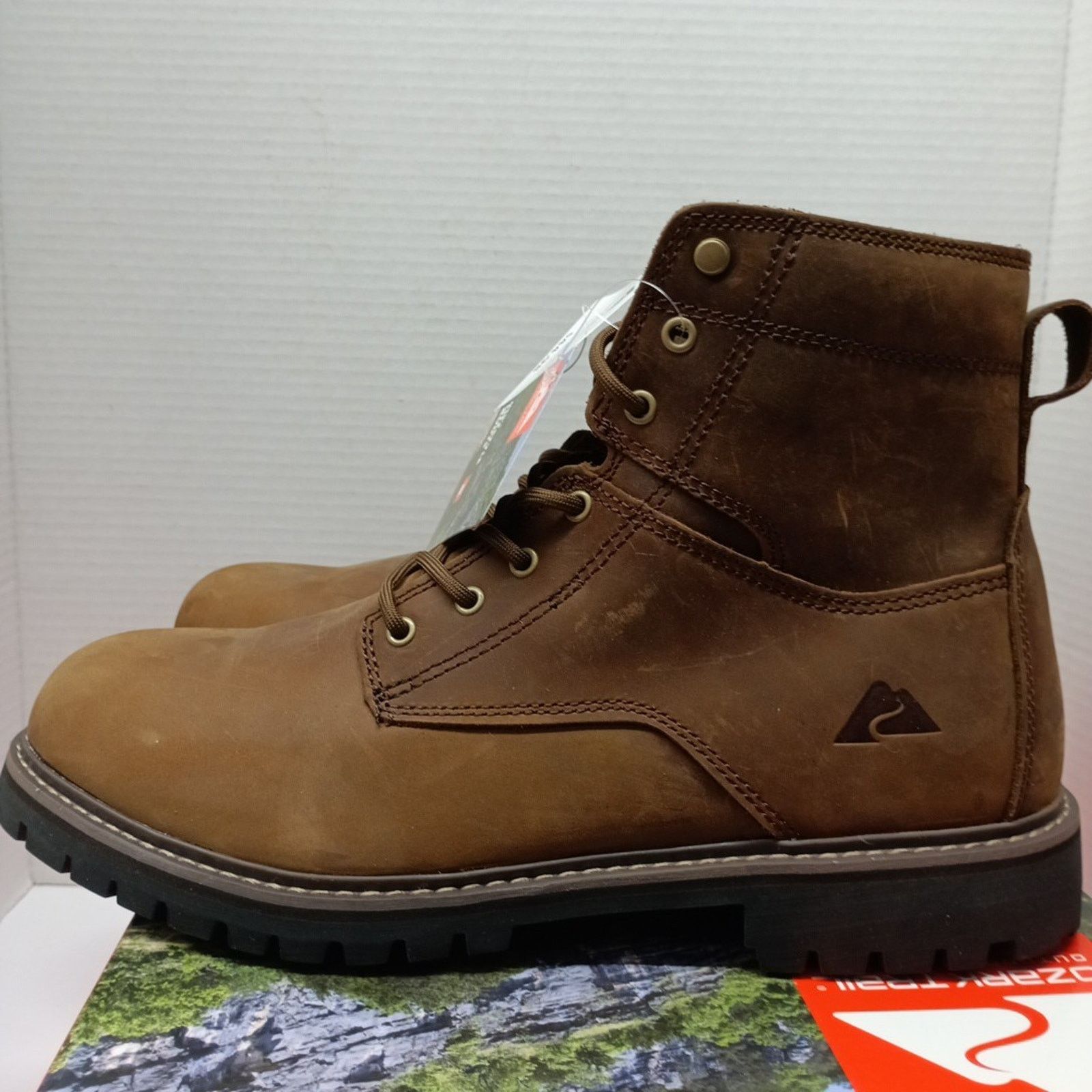Other Ozark Trail Mens Mountain Hiking Boots Size 11 Brown Leather Size US 11 / EU 44 - 4 Thumbnail