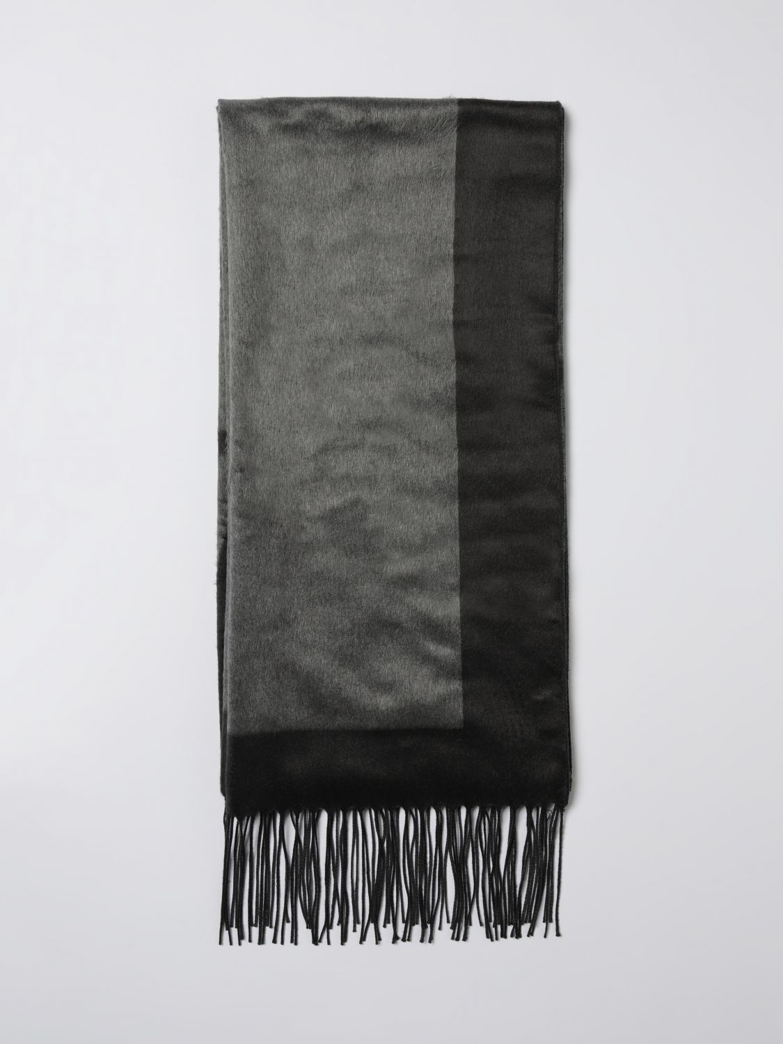 Saint Laurent Paris Saint Laurent Scarf Men Grey Size ONE SIZE - 1 Thumbnail