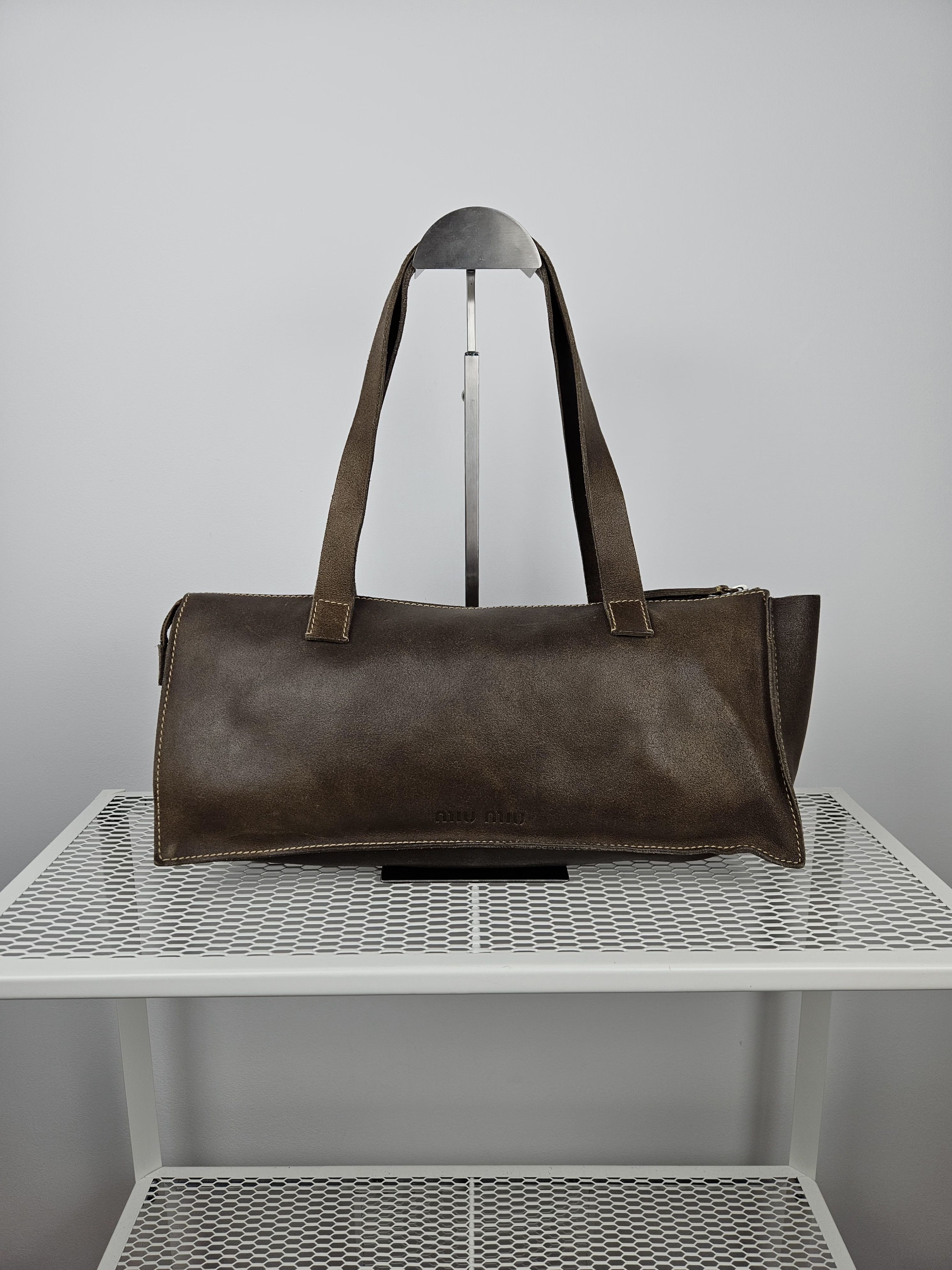 90s miumiu archive スラックス Miu Miu × Vintage Archive 90s miu miu handbag with cargo