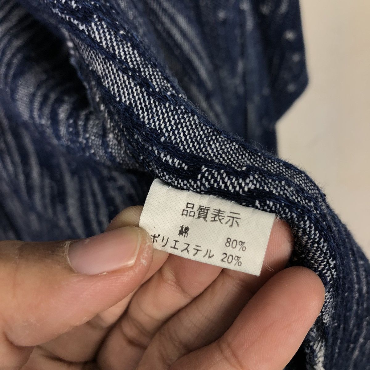 Japanese Brand 📌Vintage Indigo Denim Jacket Unbranded Japan Issey Miyake Size US M / EU 48-50 / 2 - 18 Thumbnail