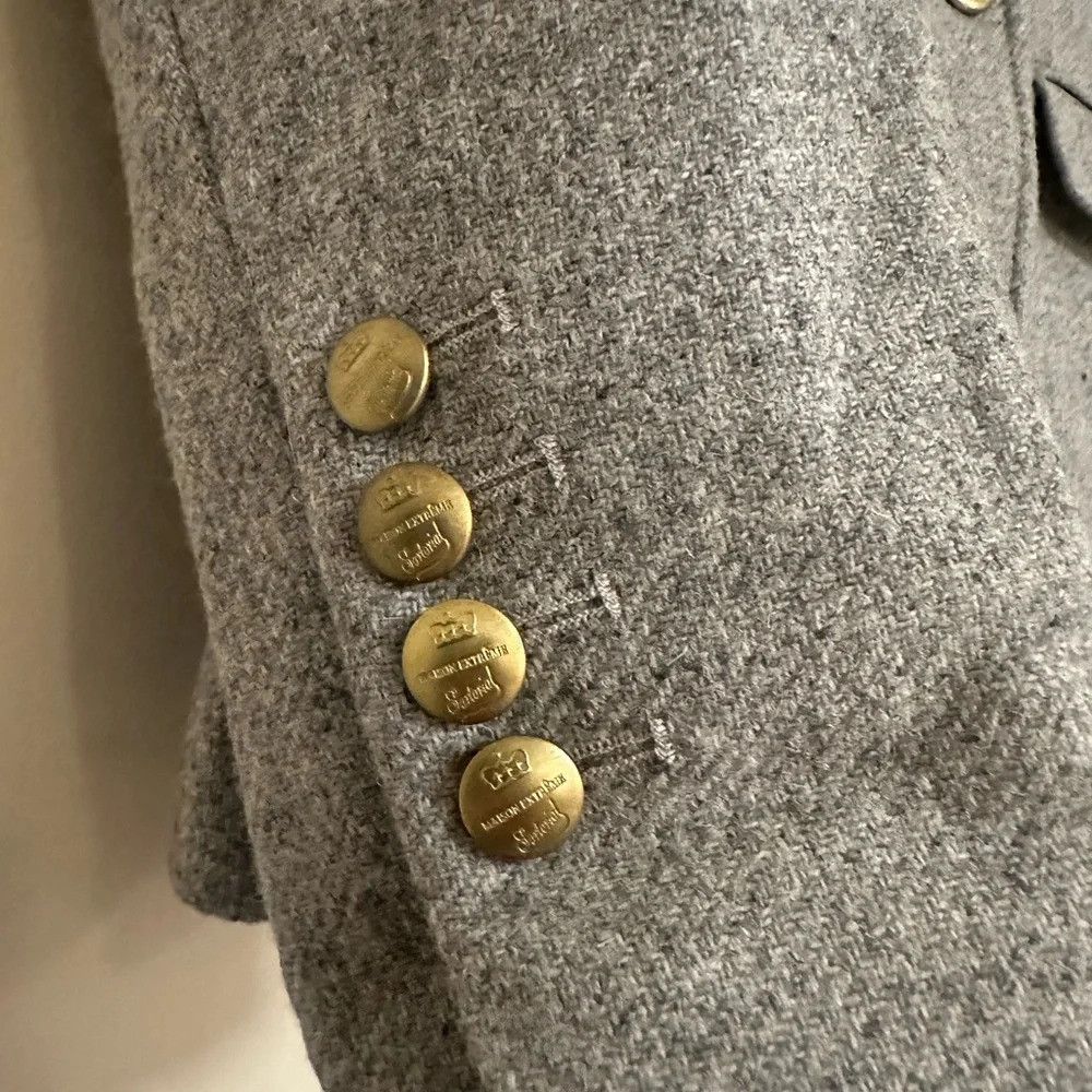 Byron × Designer $600 the extreme collection cotton blazer - women’s size 44 Size S / US 4 / IT 40 - 4 Thumbnail