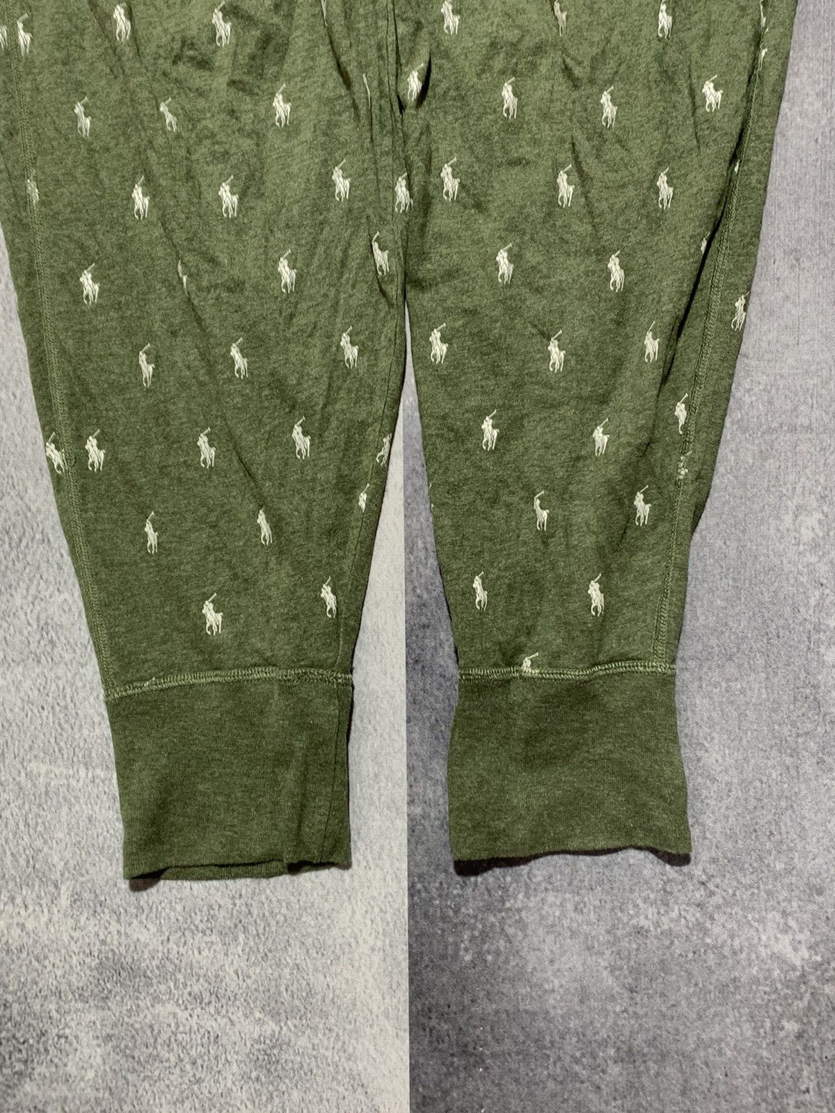 Polo Ralph Lauren × Vintage Vintage Y2K Polo Ralph Lauren monogrammed sweatpants size M Size 32" / US 10 / IT 46 - 5 Thumbnail