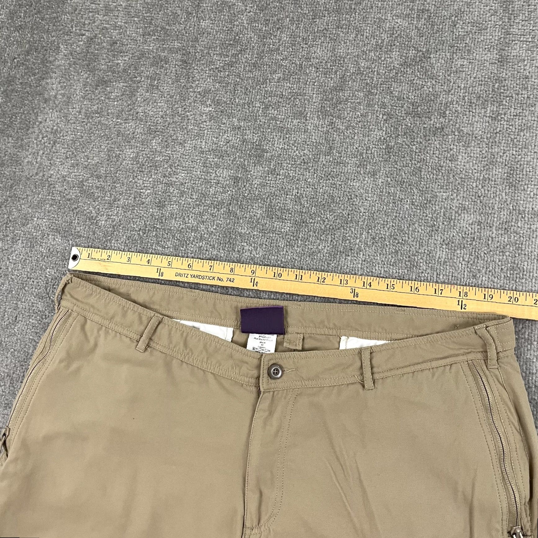 Vintage VINTAGE Clothing Arts P Cubed Pick Pocket Proof Pants Mens 40x30 Nylon Casual Travel Outdoor Size US 40 / EU 56 - 4 Thumbnail