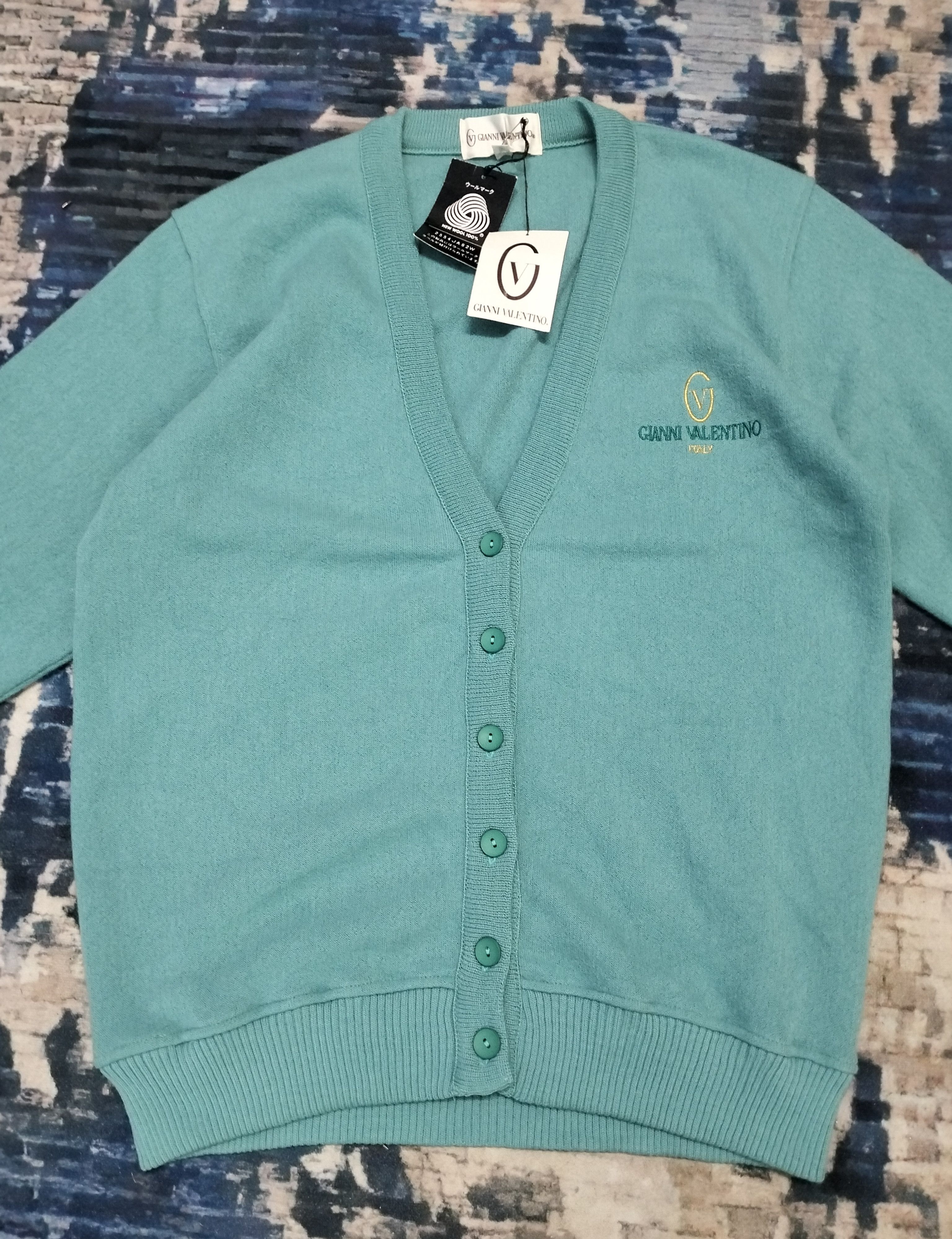 Gianni Valentino × Valentino × Vintage Vintage Gianni Valentino Cardigan sweater Size US M / EU 48-50 / 2 - 1 Thumbnail