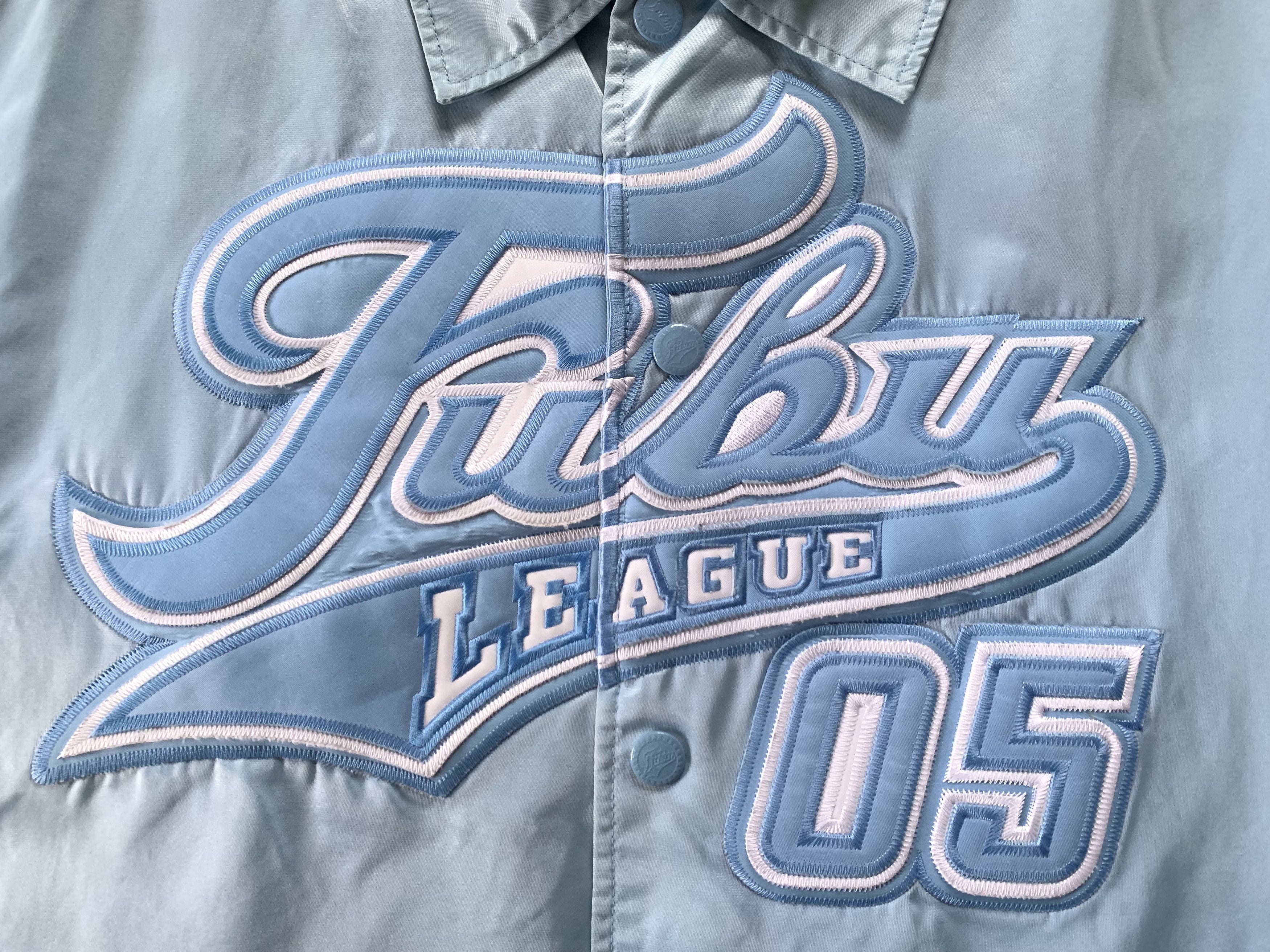 Fubu × Vintage Vintage Fubu League 05 Windbreaker Light Jacket Big Logo Size US XL / EU 56 / 4 - 4 Thumbnail
