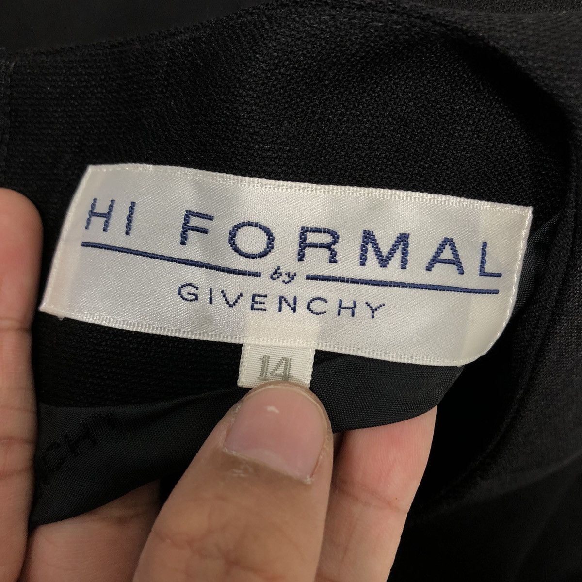 Designer × Givenchy × Japanese Brand 📌Rich Black Long Gowns Dress Hi Formal By Givenchy Size M / US 6-8 / IT 42-44 - 16 Thumbnail