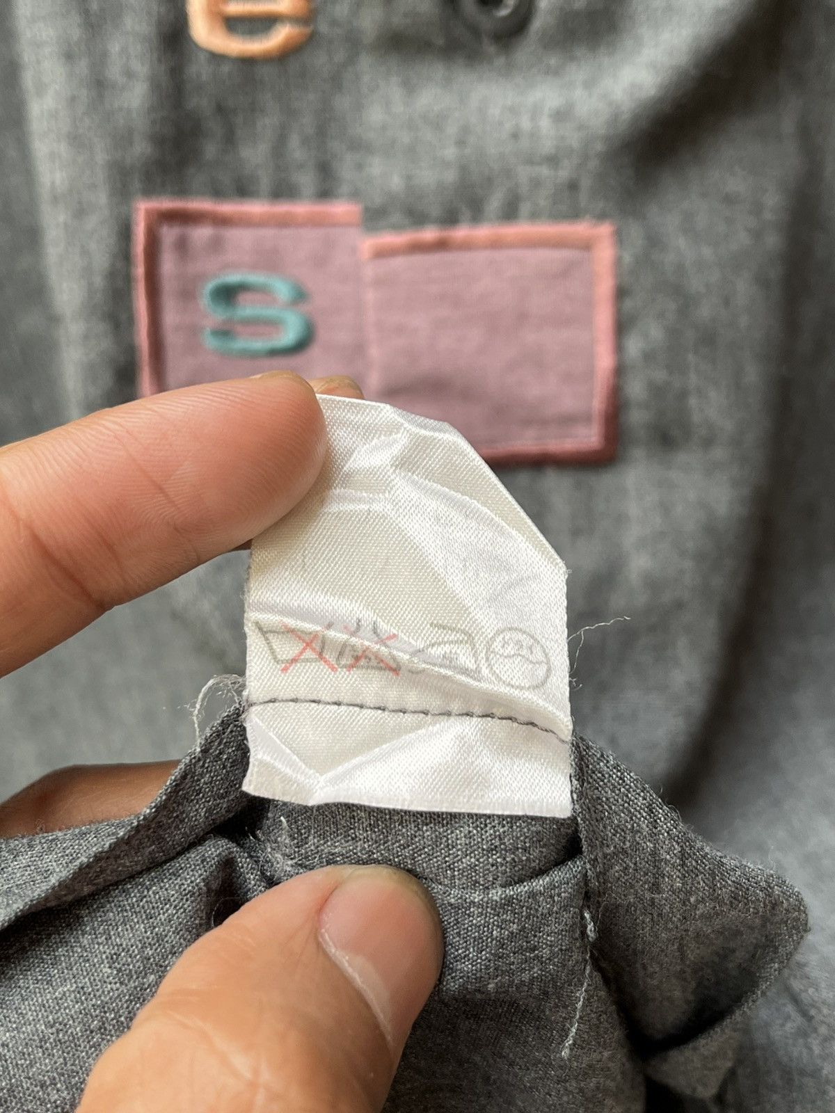 Designer Vintage Courreges Embroidered Logo Size US XL / EU 56 / 4 - 7 Thumbnail