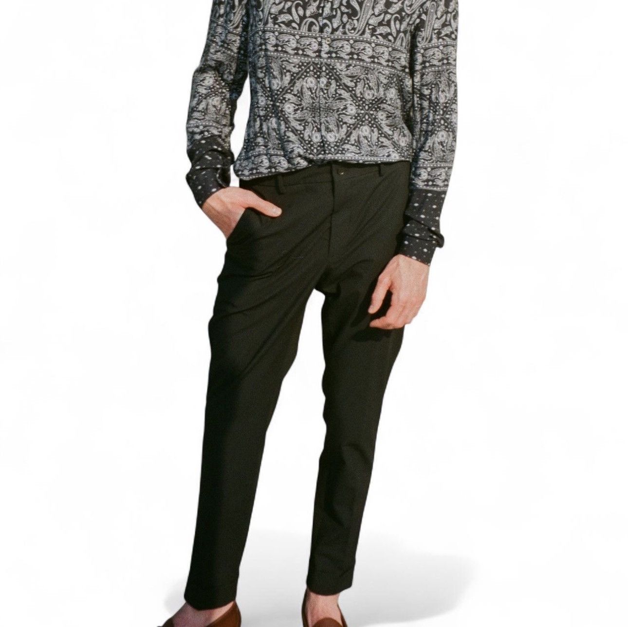 Mango Mango Slim Fit Suit Size 38R - 2 Thumbnail