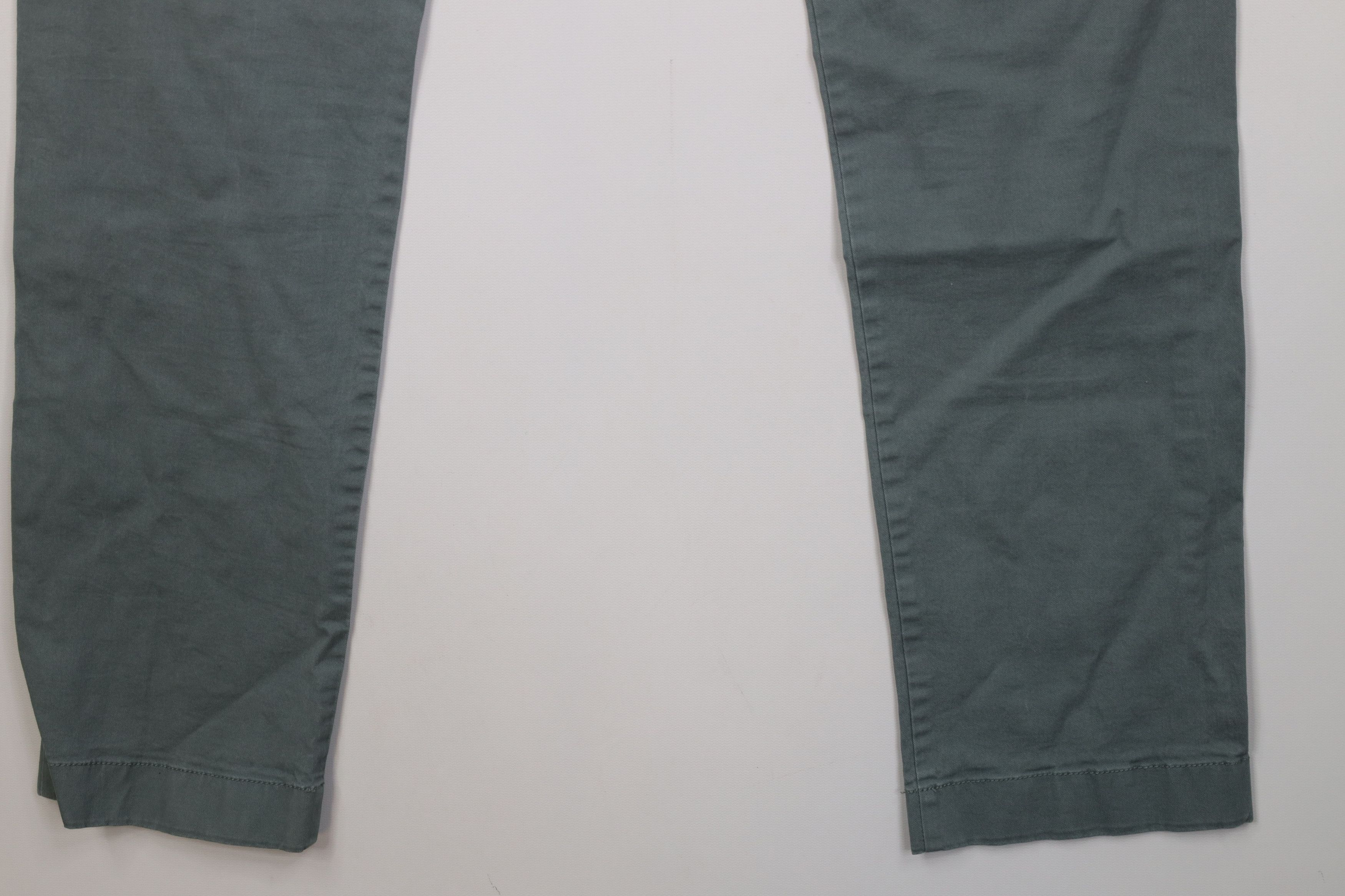 J.Crew Vintage Y2K J Crew Driggs Flex Skinny Leg Chino Pants Green Size US 32 / EU 48 - 11 Thumbnail