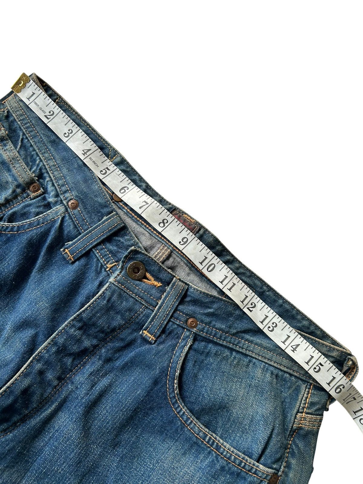 Kapital Vintage Buckle Back Lee Cowboy Selvedge Denim Jeans Size US 32 / EU 48 - 19 Thumbnail