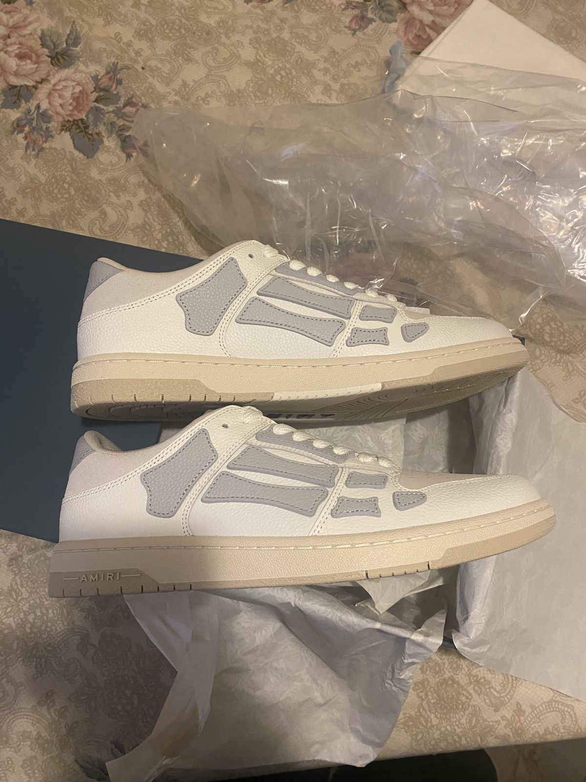 Amiri Amiri Skel Low Top Sneakers Size US 12 / EU 45 - 3 Thumbnail