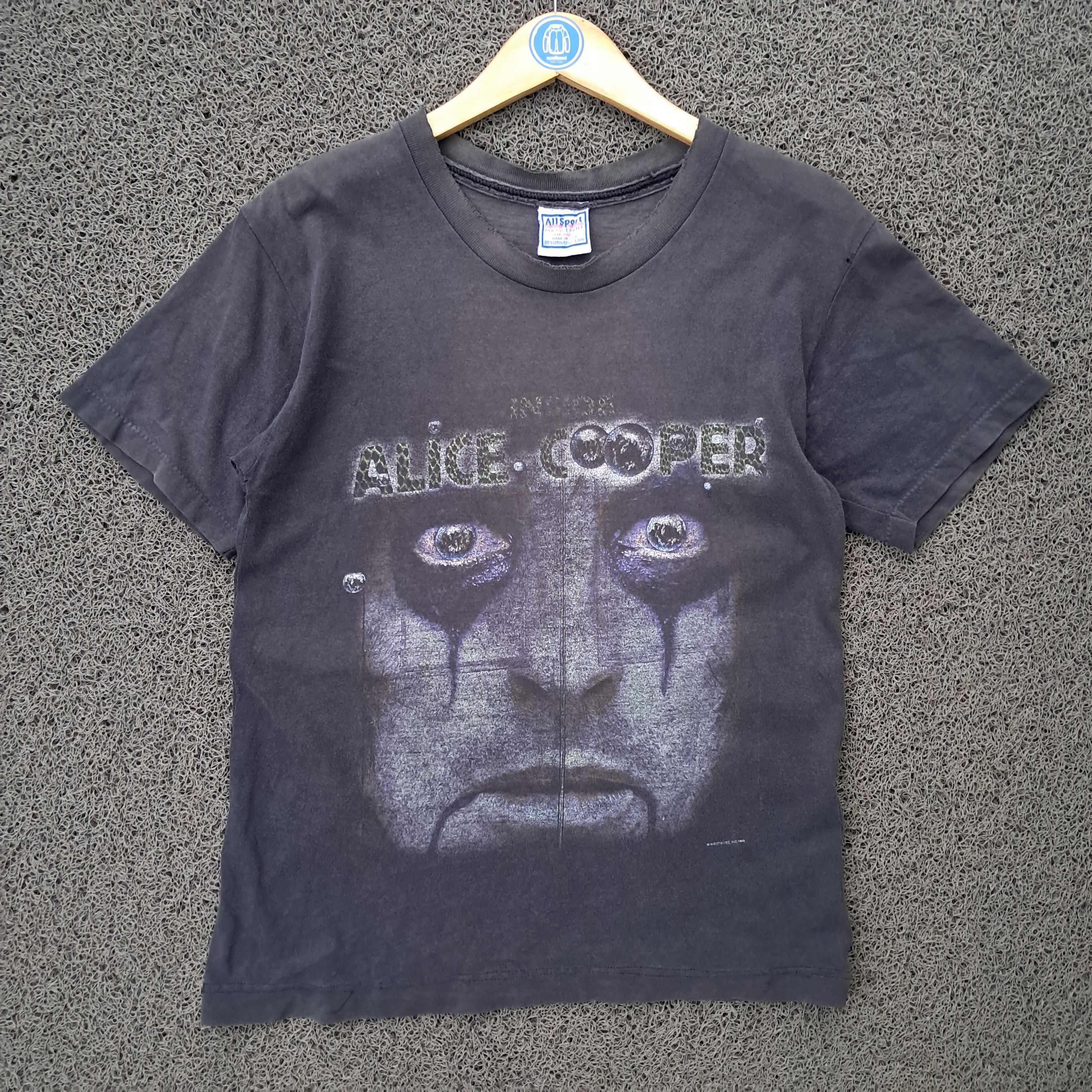 All Sport Vintage Tee Alice Cooper by All Sport @1999 Size US L / EU 52-54 / 3 - 1 Thumbnail