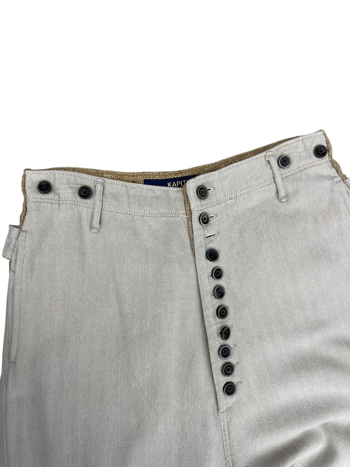 Kapital Hybrid Kapital Multiple Button HBT Stripes Trouser Pant Size US 29 - 7 Thumbnail