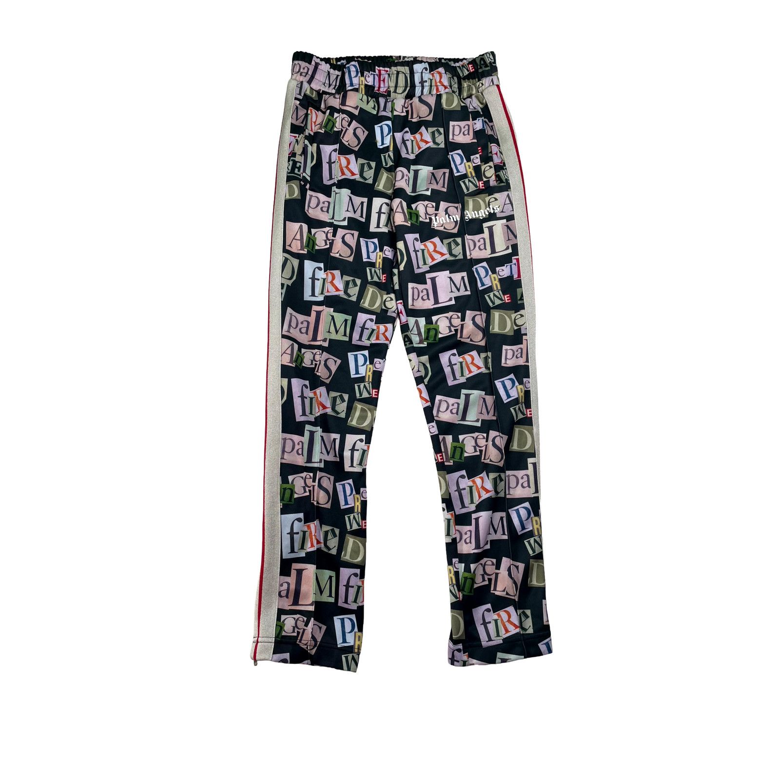 Palm Angels Palm Angels Monogram Track Multicolor Pants Size US 32 / EU 48 - 1 Thumbnail