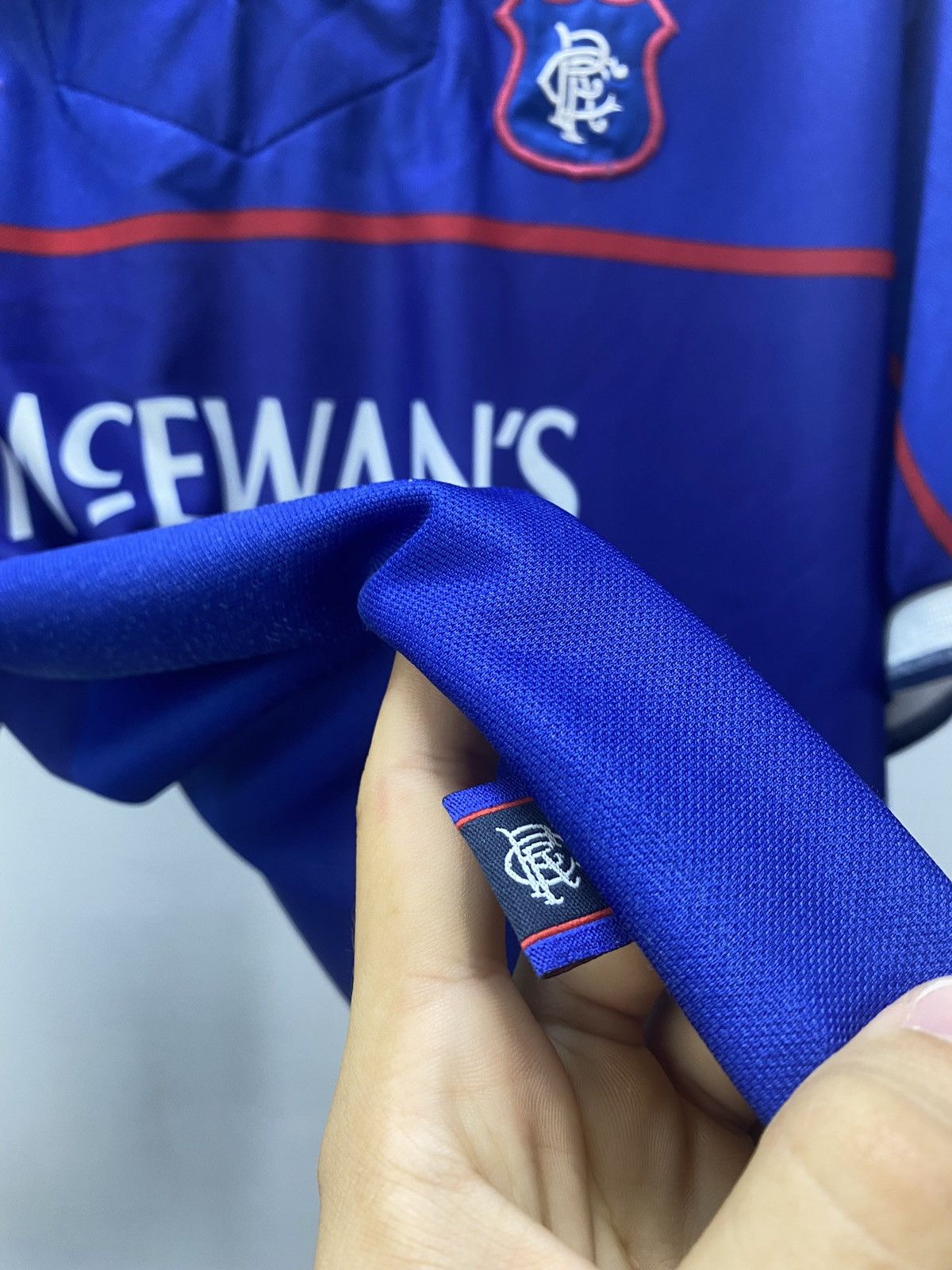 Nike × Vintage Glasgow Rangers 1997-1999 Home Jersey Football Shirt Soccer Size US L / EU 52-54 / 3 - 17 Thumbnail