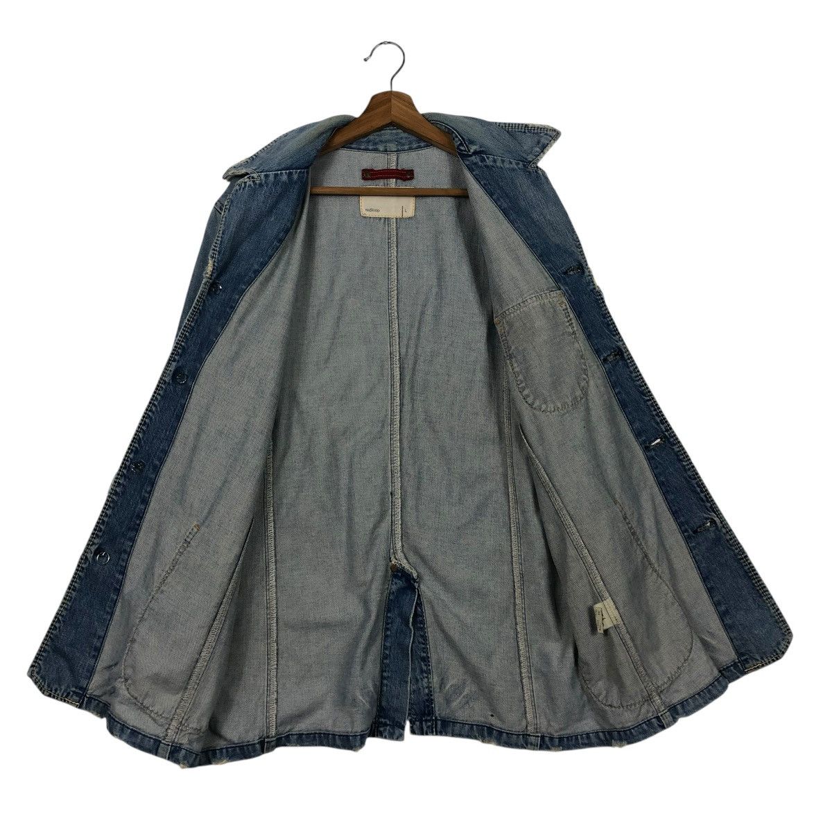 Levi's 🔥VINTAGE CHORE WORKER DENIM JACKET LEVI’S REDLOOP Size US L / EU 52-54 / 3 - 15 Thumbnail