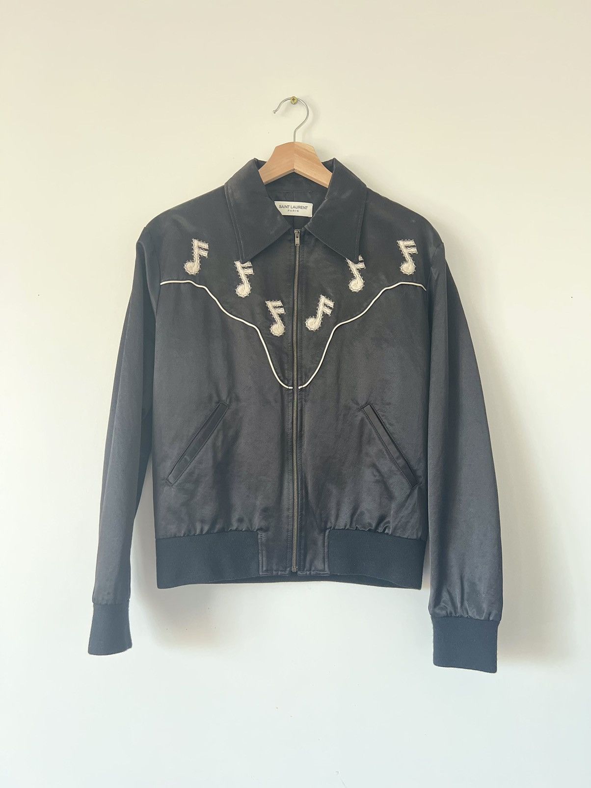 Saint Laurent Music Note Jacket | Grailed