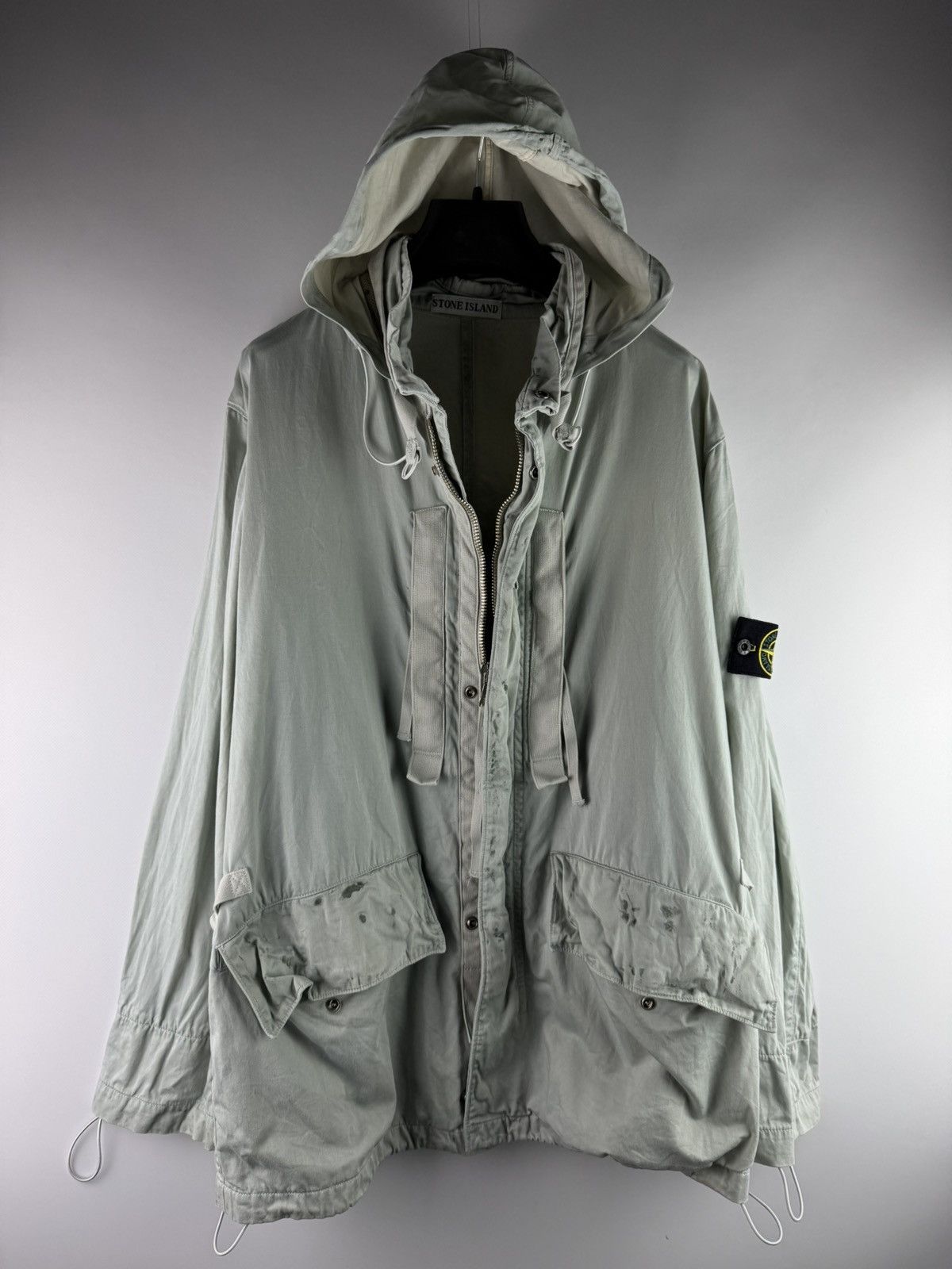 ジャケット・アウター STONE  vintage 92AW RASO GOMMATO Stone Island Raso Gommato – AWAY DAYS 1990