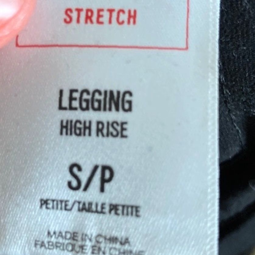 Express Express Womens Pants Black Gold Sequin High Rise Pull On Legging Stretch S Small Holiday? (Stop) Size 28" / US 6 / IT 42 - 5 Thumbnail
