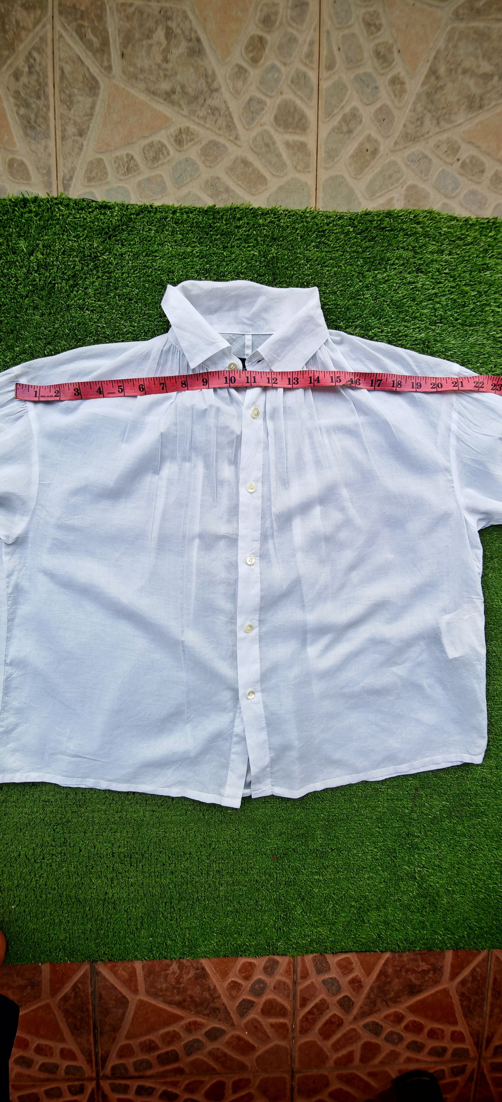 Comme des Garcons Tricot Comme des Garcons oversize white shirt Size S / US 4 / IT 40 - 15 Thumbnail