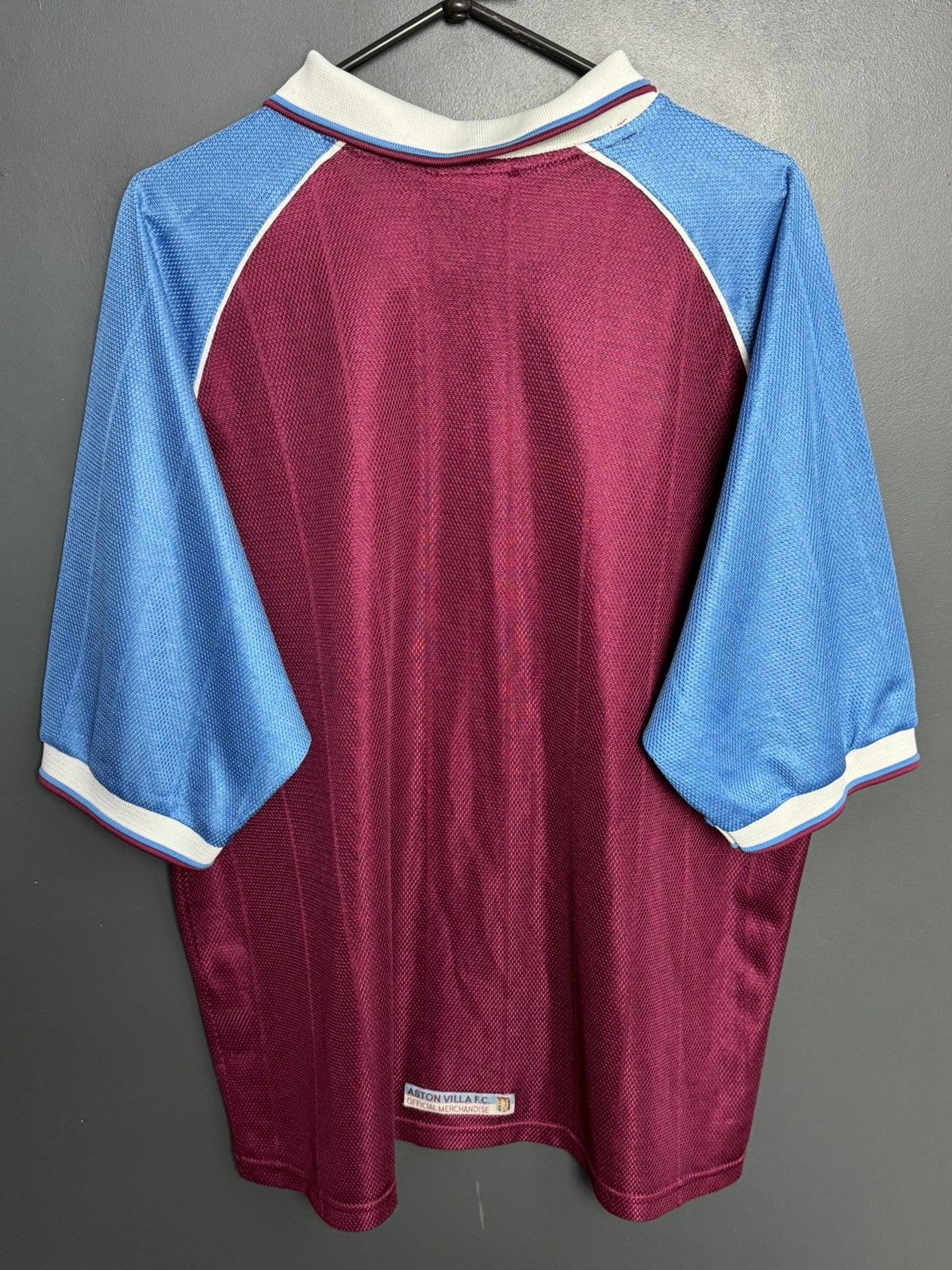 Reebok Aston Villa 98/99 Home Football Jersey Size US XXL / EU 58 / 5 - 2 Thumbnail