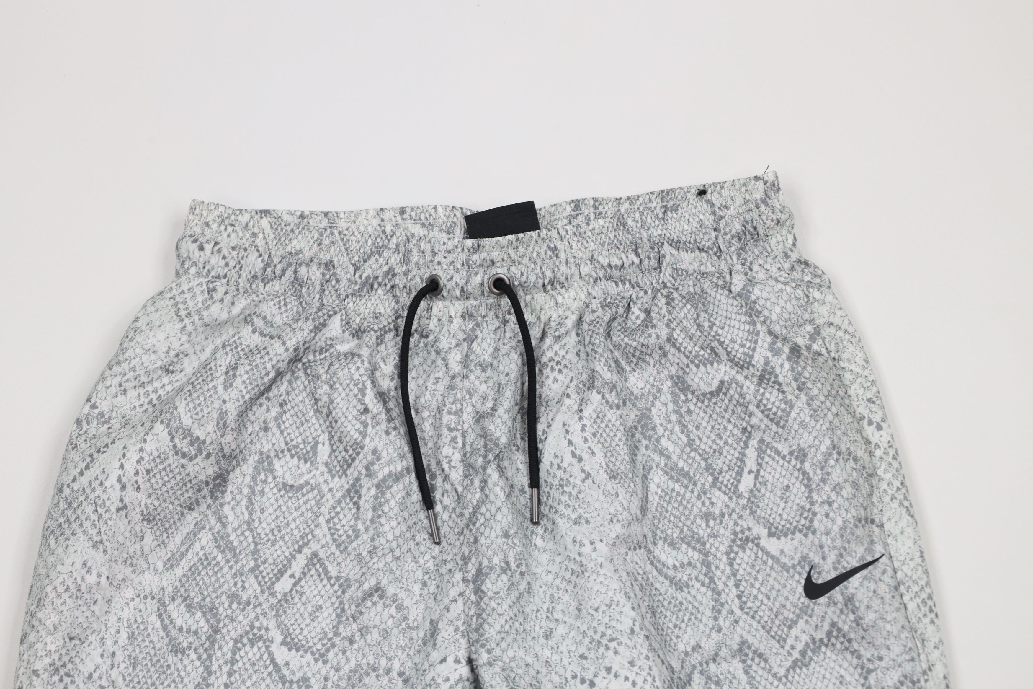 Nike × Vintage Nike Sportswear Mini Swoosh Woven Python Joggers Pants Size 28" / US 6 / IT 42 - 2 Thumbnail