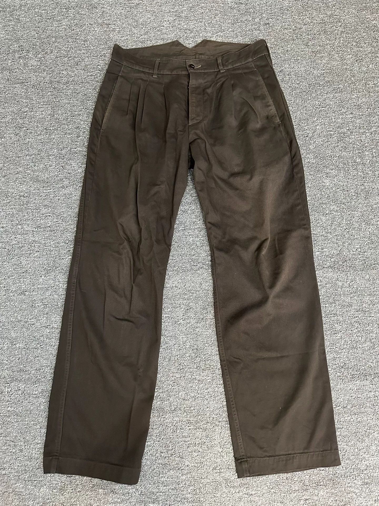 Visvim visvim hakama giza cotton natural dyed pants Size US 34 / EU 50 - 1 Thumbnail
