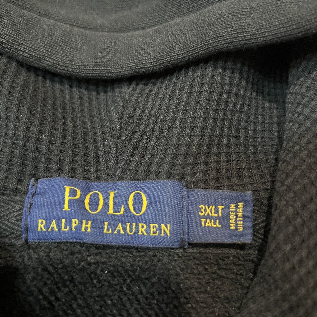Polo Ralph Lauren Crazy Vintage Y2K Polo Ralph Lauren Zip-Up Hoodie Logo 3XLT Size US XXL / EU 58 / 5 - 3 Thumbnail