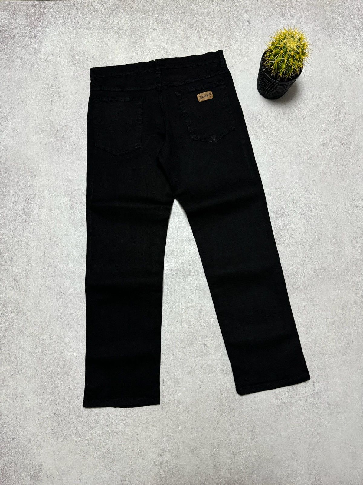 Vintage × Wrangler Vintage Wrangler Jeans Denim Pants Black Straight Baggy 90s Size US 32 / EU 48 - 1 Thumbnail