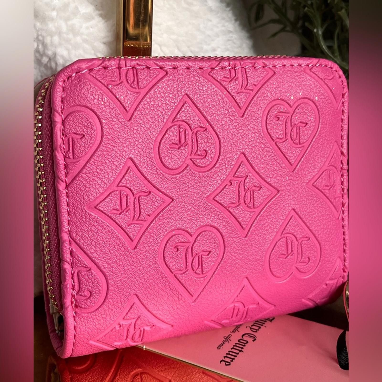 Juicy Couture Jeans Juicy Couture Glitz Out Babe Zip Around Wallet NWT Size ONE SIZE - 4 Thumbnail