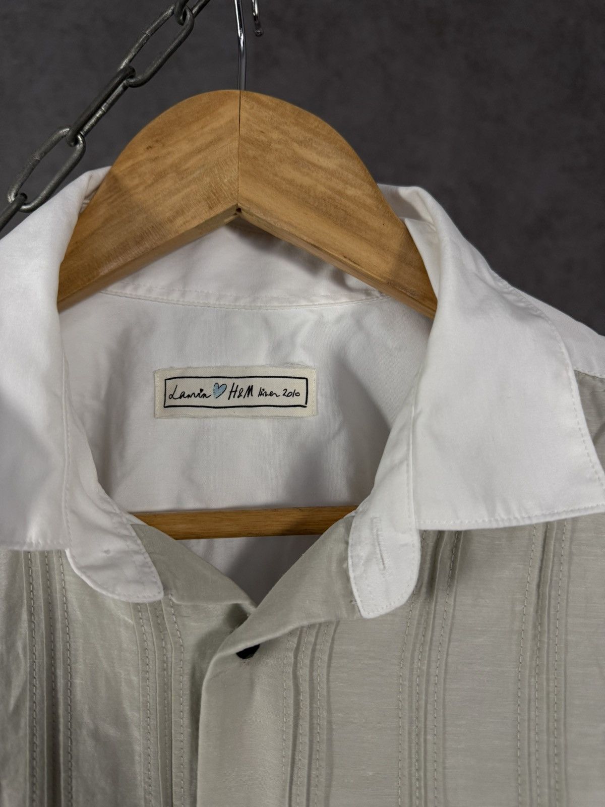 Lanvin Lanvin x H&M luxury designer shirt Size US L / EU 52-54 / 3 - 4 Thumbnail