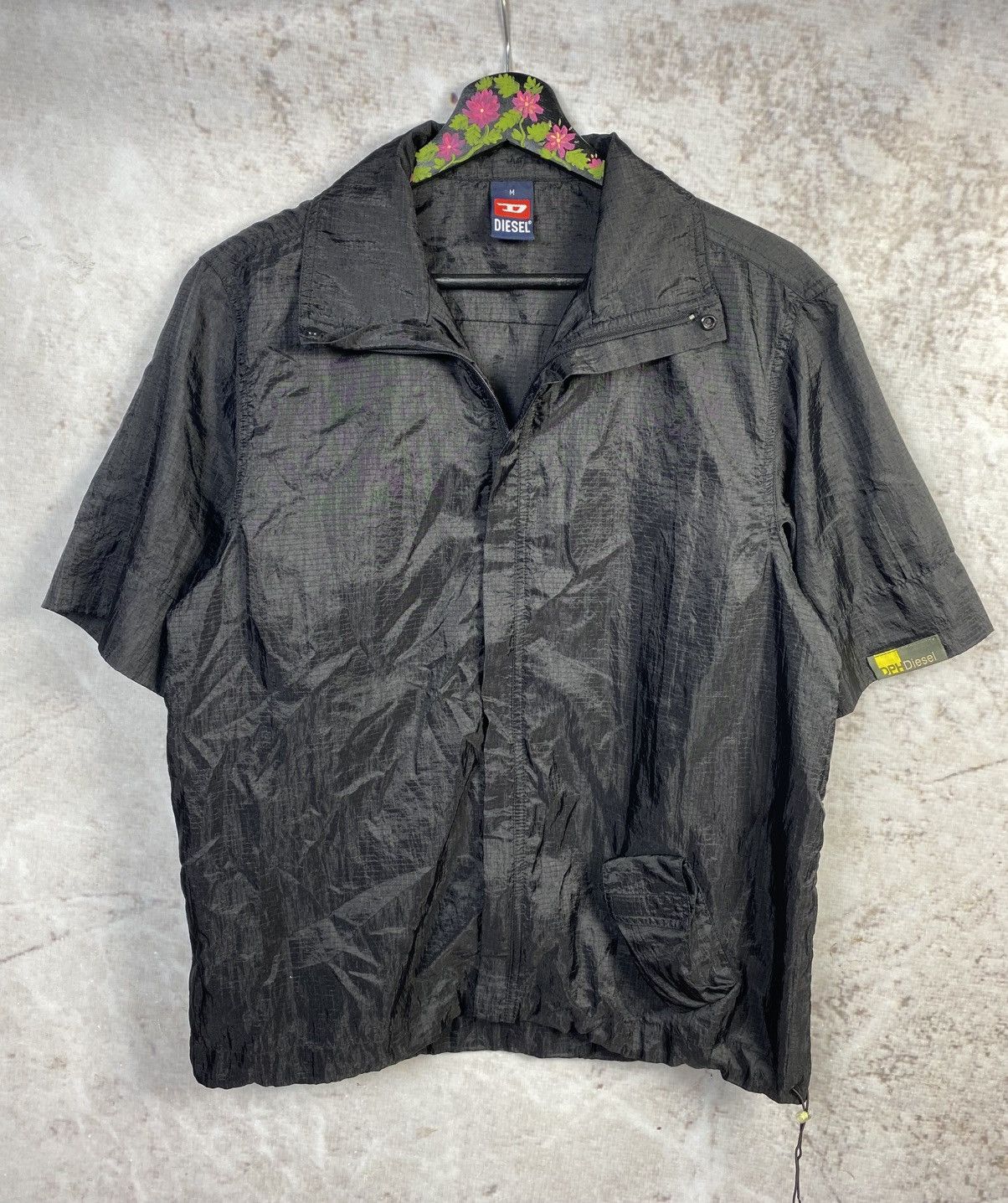 Diesel Diesel Vintage Y2k Zip Nylon Shirt Pocket Opium Overshirt M Size US M / EU 48-50 / 2 - 1 Thumbnail