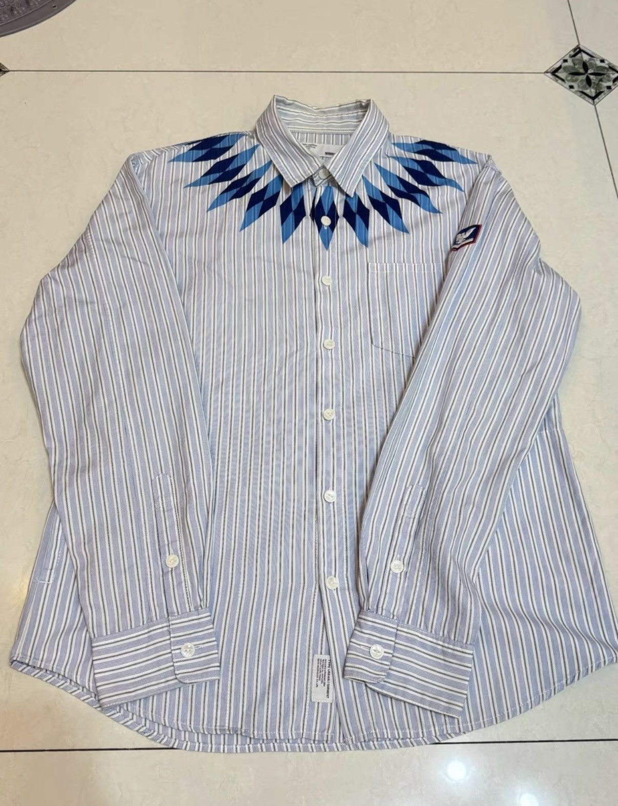 Neighborhood Neighborhood 09SS Stripe Scorpion/C-Shirt Size US S / EU 44-46 / 1 - 1 Thumbnail