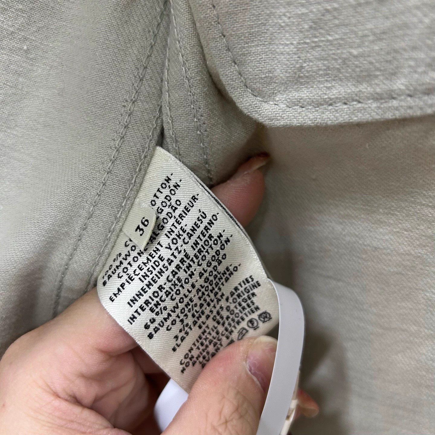 Hermes Hermes White Denim Jacket 99 New 36 Size XS / US 0-2 / IT 36-38 - 5 Thumbnail