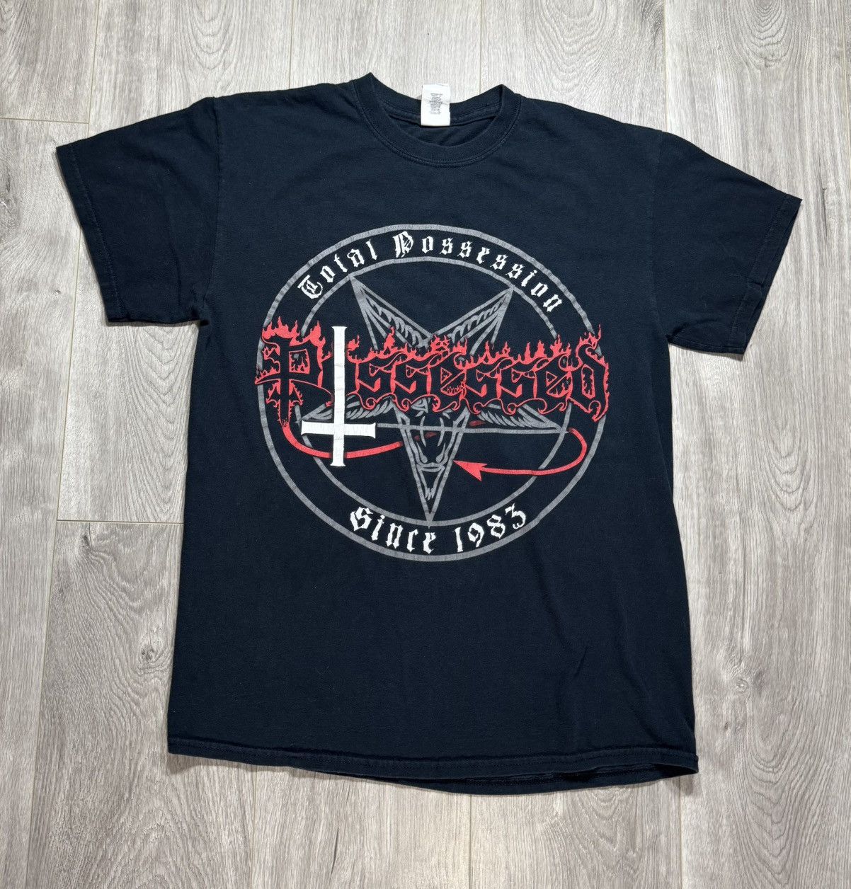 Band Tees × Vintage Vintage Possessed Death Metal 2 Sided Shirt Total Possession Size US M / EU 48-50 / 2 - 1 Thumbnail
