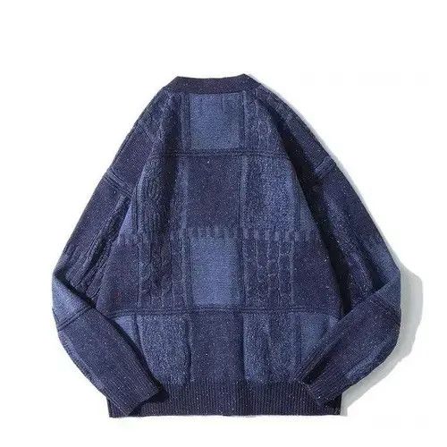Japanese Brand New Fancy Indigo Cardigan Knitwear Jumper Jacket Size US S / EU 44-46 / 1 - 1 Preview
