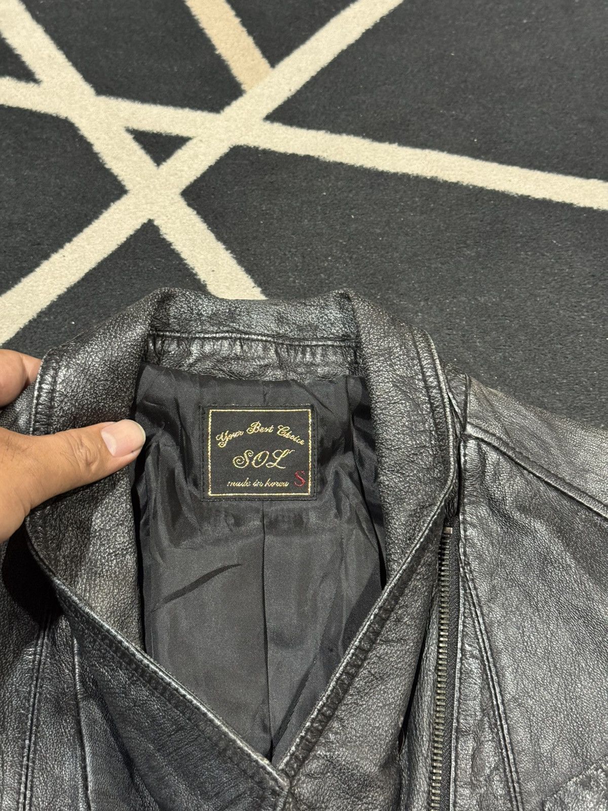 Yasuyuki Ishii Leather Jacket Japanese Brand Styled Asymmetrical Size US S / EU 44-46 / 1 - 5 Thumbnail