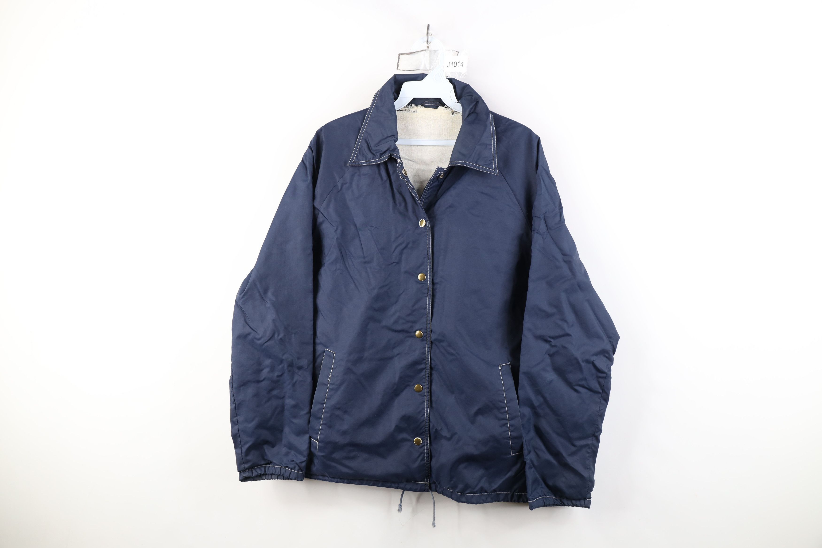 Vintage Vintage 70s Streetwear Coach Coaches Windbreaker Jacket Size L / US 10 / IT 46 - 1 Thumbnail