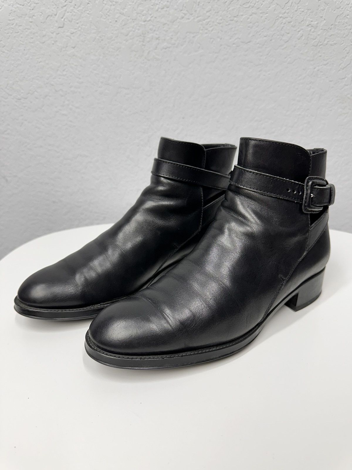 Tod's Vintage Guidi Style AS 98 Leather Boots Italy Design Poell Size US 7 / EU 40 - 6 Thumbnail