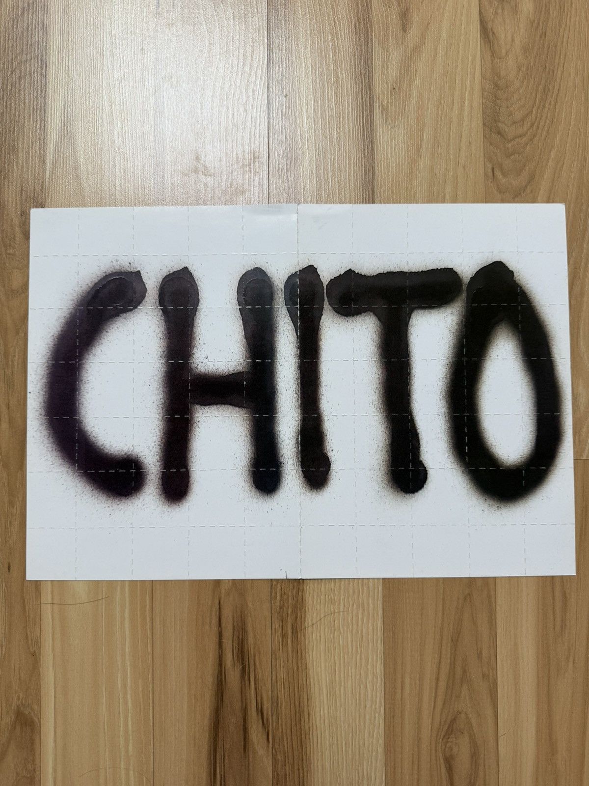 Chito Chito graffiti poster double sided Size ONE SIZE - 1 Thumbnail
