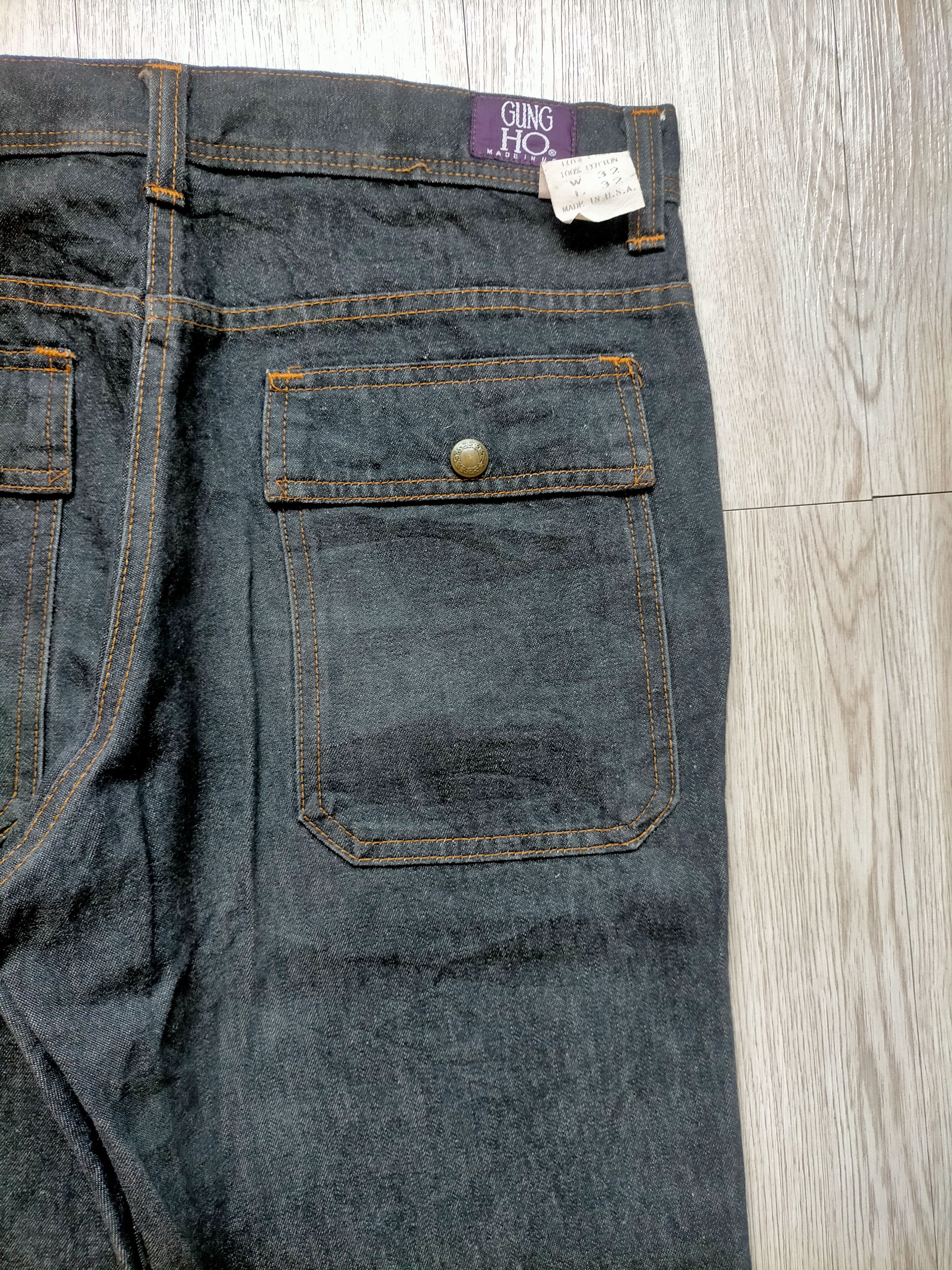Hysteric Glamour Vintage 90s Gung Ho Bush Pants Black Jeans Usa Size US 32 / EU 48 - 10 Thumbnail