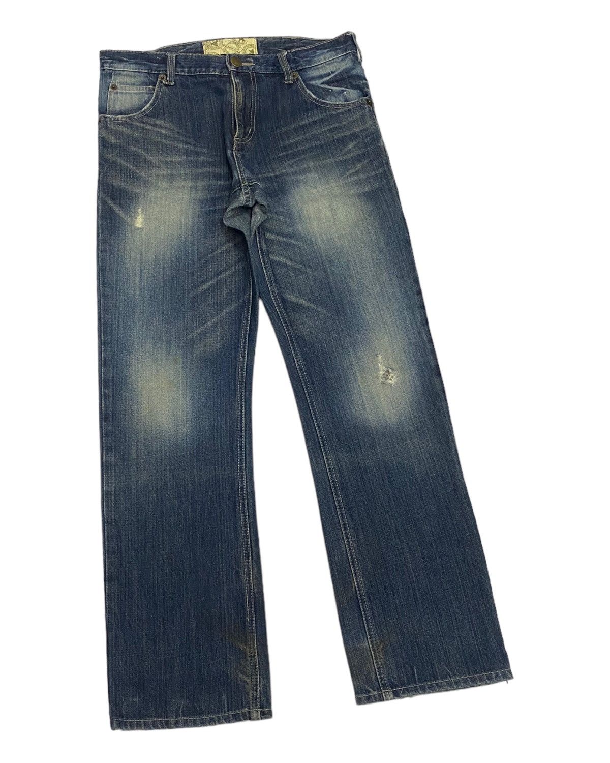 Hysteric Glamour DENIM LAB DISTRESSED DENIM UNDCOVER STYLE DESIGN DENIM JEAN Size US 32 / EU 48 - 5 Thumbnail