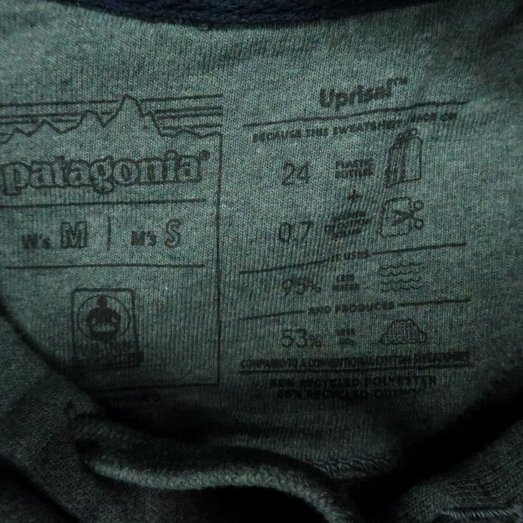 Patagonia Patagonia Hoodie Mens Small Green Skyline Uprisal Hoody Fleece Hooded Size US S / EU 44-46 / 1 - 3 Thumbnail