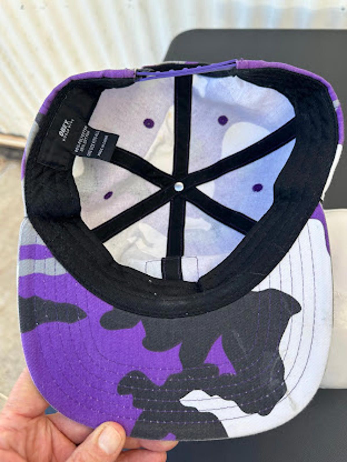 Other Obey Worldwide Camo Snapback Hat Purple Gray Size ONE SIZE - 3 Thumbnail