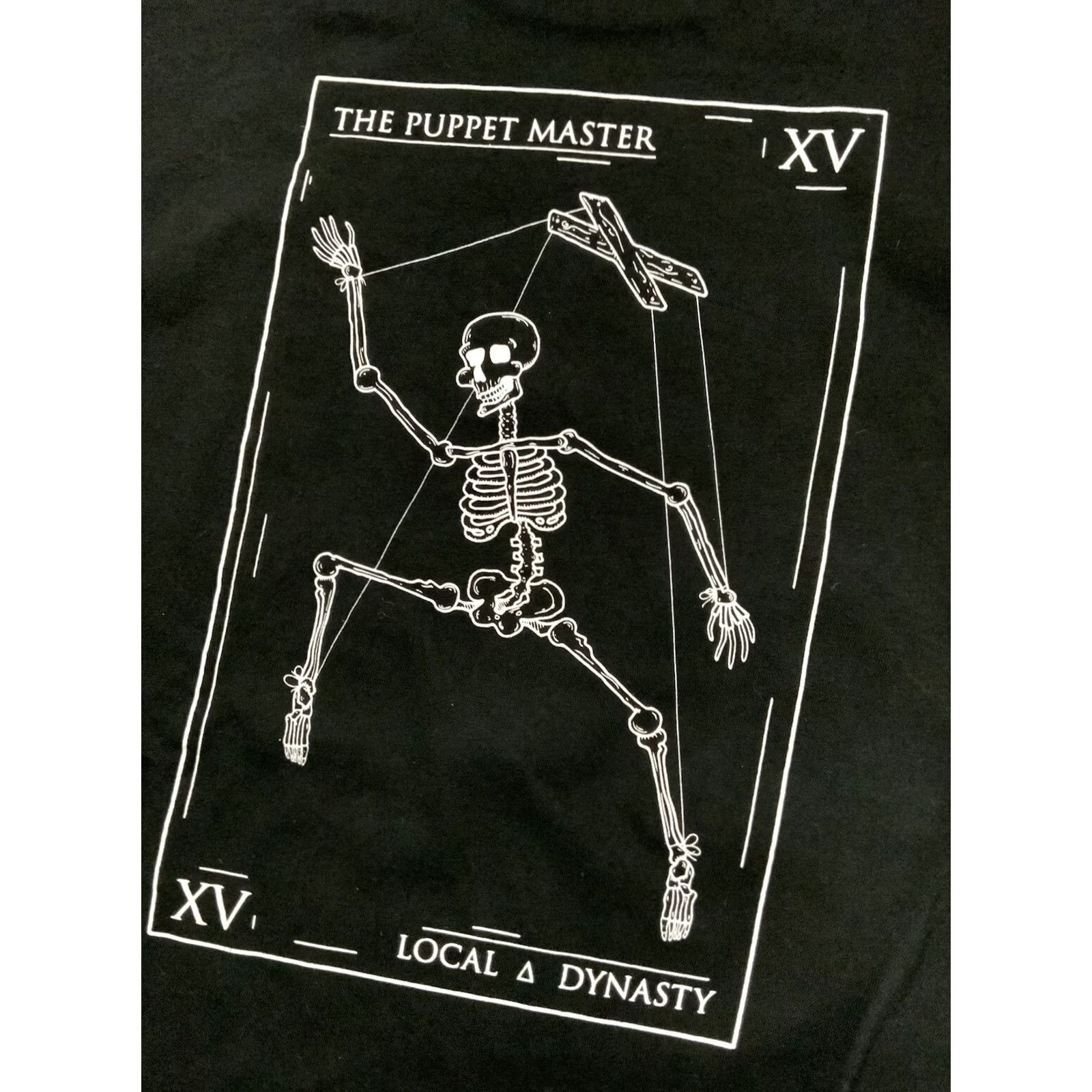 Vintage The Puppet Master Local Dynasty Skull Skeleton Graphic L/S Crewneck T-Shirt Sz.M Mens Black Skull L/S Crewneck T-Shirt M Size US M / EU 48-50 / 2 - 4 Thumbnail